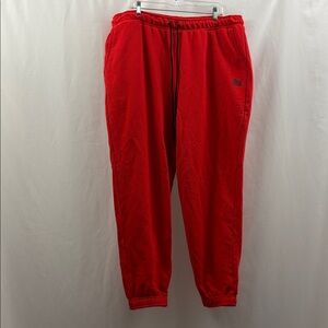 The Marathon Clothing Joggers Sweatpants Size XXL Red Crenshaw Nipsey Hussle LA